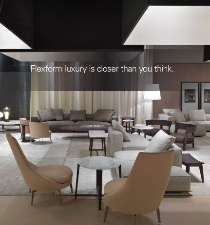 Flexform luxury is closer than you think